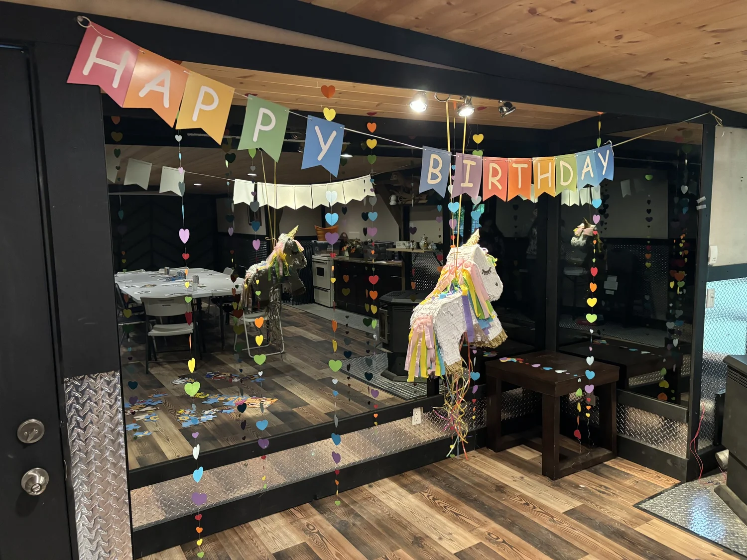 The on-site bar