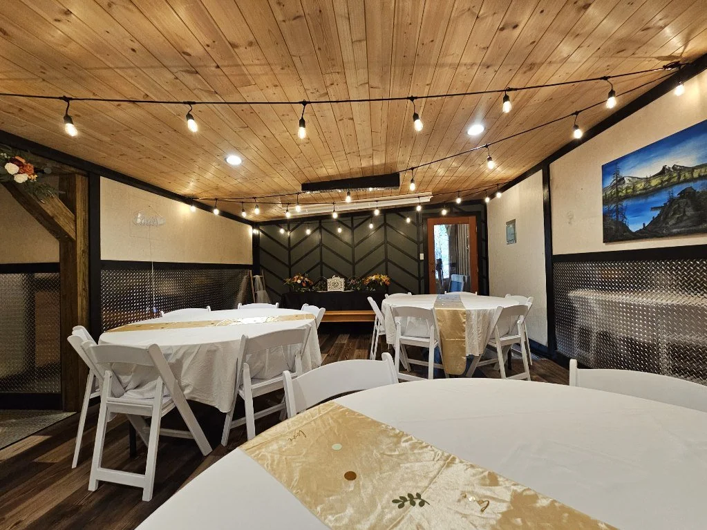 The reception space